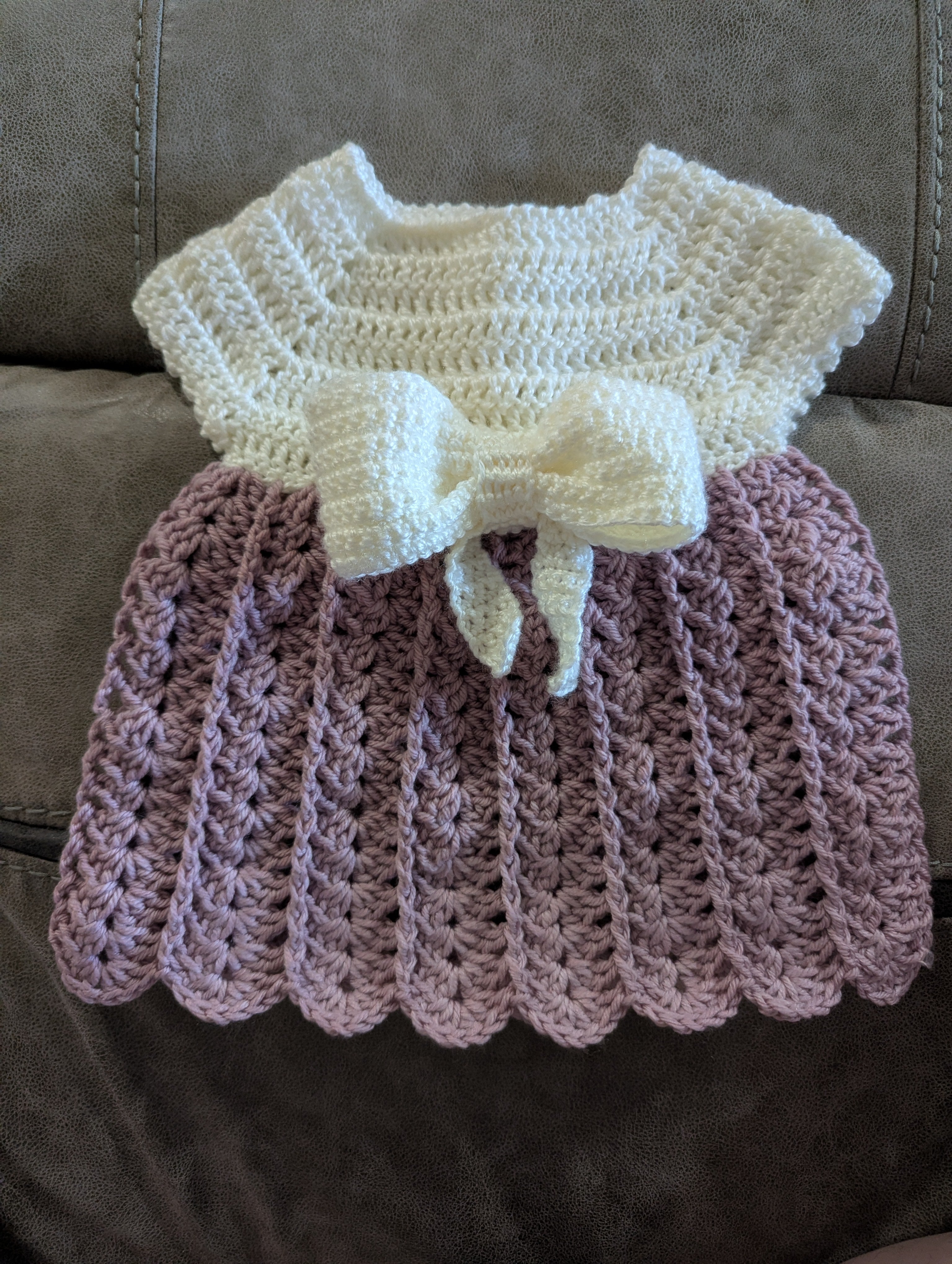 Crochet dress